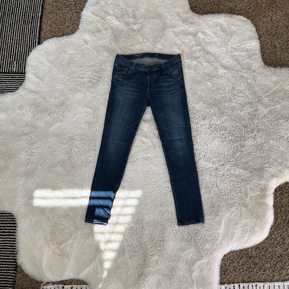 AG Adriano Goldschmied Dark Blue Skinny Jeans